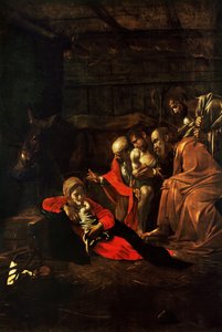 Adorazione dei pastori da Michelangelo Merisi Caravaggio